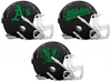 Oakland Athletics Custom Concept Black Mini Riddell Speed Football Helmet - SportsJewelryProShop