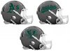 Oakland Athletics Custom Concept Gray Mini Riddell Speed Football Helmet - SportsJewelryProShop