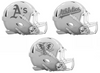 Oakland Athletics Custom Concept White Mini Riddell Speed Football Helmet - SportsJewelryProShop
