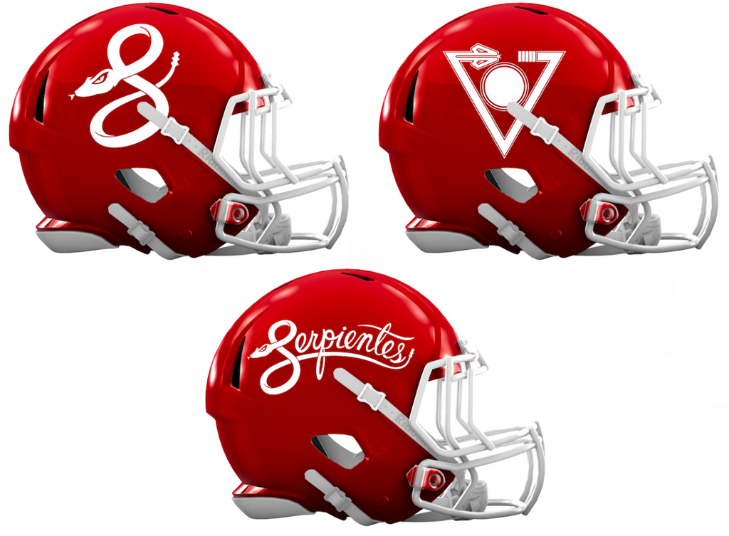 Arizona Diamondbacks City Connect Custom Concept Red Mini Riddell Speed Football Helmet - SportsJewelryProShop