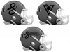 Arizona Diamondbacks City Connect Custom Concept Gray Mini Riddell Speed Football Helmet