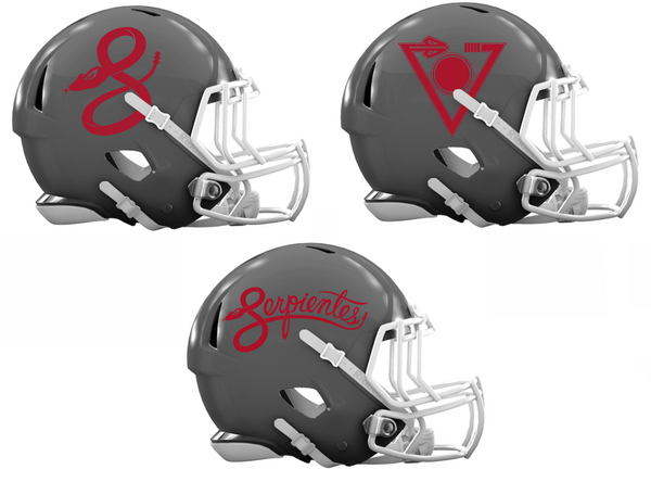 Arizona Diamondbacks City Connect Custom Concept Gray Mini Riddell Speed Football Helmet