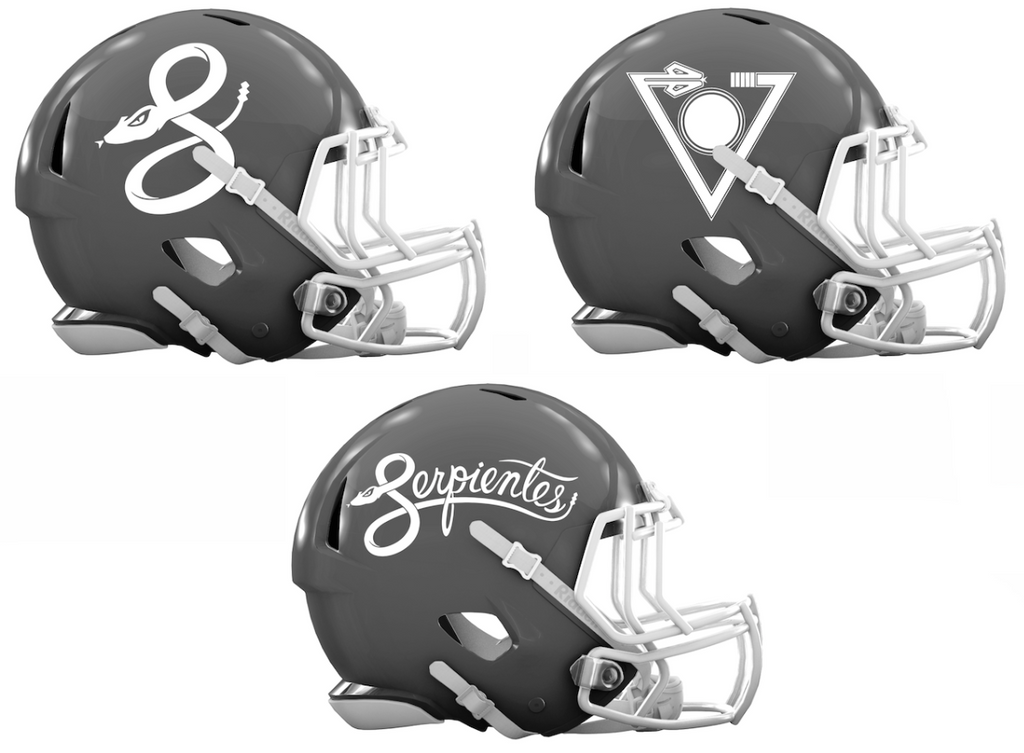 Arizona Diamondbacks City Connect Custom Concept Gray Mini Riddell Speed Football Helmet - SportsJewelryProShop