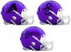 Arizona Diamondbacks City Connect Custom Concept Purple Mini Riddell Speed Football Helmet