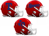 Texas Rangers Custom Concept Red Mini Riddell Speed Football Helmet - SportsJewelryProShop