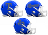 Texas Rangers Custom Concept Royal Blue Mini Riddell Speed Football Helmet - SportsJewelryProShop