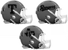 Texas Rangers Custom Concept Gray Mini Riddell Speed Football Helmet - SportsJewelryProShop