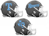 Texas Rangers Custom Concept Gray Mini Riddell Speed Football Helmet - SportsJewelryProShop