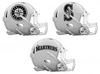 Seattle Mariners Custom Concept White Mini Riddell Speed Football Helmet - SportsJewelryProShop