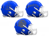 Seattle Mariners City Connect Custom Concept Blue Mini Riddell Speed Football Helmet - SportsJewelryProShop