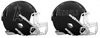 Los Angeles Angels Custom Concept Black Mini Riddell Speed Football Helmet - SportsJewelryProShop