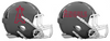 Los Angeles Angels Custom Concept Gray Mini Riddell Speed Football Helmet - SportsJewelryProShop