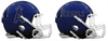 Los Angeles Angels Custom Concept Navy Blue Mini Riddell Speed Football Helmet - SportsJewelryProShop