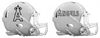 Los Angeles Angels Custom Concept White Mini Riddell Speed Football Helmet - SportsJewelryProShop