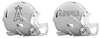 Los Angeles Angels Custom Concept White Mini Riddell Speed Football Helmet - SportsJewelryProShop