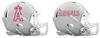 Los Angeles Angels Custom Concept White Mini Riddell Speed Football Helmet - SportsJewelryProShop