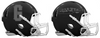 San Francisco Giants City Connect Custom Concept Black Mini Riddell Speed Football Helmet - SportsJewelryProShop