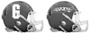 San Francisco Giants City Connect Custom Concept Gray Mini Riddell Speed Football Helmet - SportsJewelryProShop