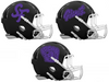 San Francisco Giants City Connect Custom Concept Black Mini Riddell Speed Football Helmet - SportsJewelryProShop