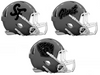 San Francisco Giants City Connect Custom Concept Gray Mini Riddell Speed Football Helmet - SportsJewelryProShop