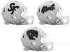 San Francisco Giants City Connect Custom Concept White Mini Riddell Speed Football Helmet - SportsJewelryProShop