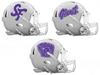 San Francisco Giants City Connect Custom Concept White Mini Riddell Speed Football Helmet - SportsJewelryProShop