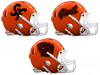 San Francisco Giants City Connect Custom Concept Orange Mini Riddell Speed Football Helmet - SportsJewelryProShop