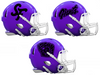 San Francisco Giants City Connect Custom Concept Purple Mini Riddell Speed Football Helmet - SportsJewelryProShop