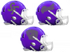 San Francisco Giants City Connect Custom Concept Purple Mini Riddell Speed Football Helmet - SportsJewelryProShop