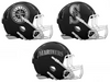 Seattle Mariners Custom Concept Black Mini Riddell Speed Football Helmet - SportsJewelryProShop