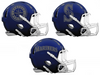 Seattle Mariners Custom Concept Navy Blue Mini Riddell Speed Football Helmet - SportsJewelryProShop
