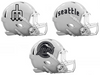 Seattle Mariners City Connect Custom Concept White Mini Riddell Speed Football Helmet - SportsJewelryProShop