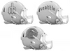 Seattle Mariners City Connect Custom Concept White Mini Riddell Speed Football Helmet - SportsJewelryProShop