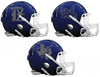 Texas Rangers City Connect Custom Concept Navy Blue Mini Riddell Speed Football Helmet - SportsJewelryProShop