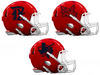 Texas Rangers City Connect Custom Concept Red Mini Riddell Speed Football Helmet - SportsJewelryProShop