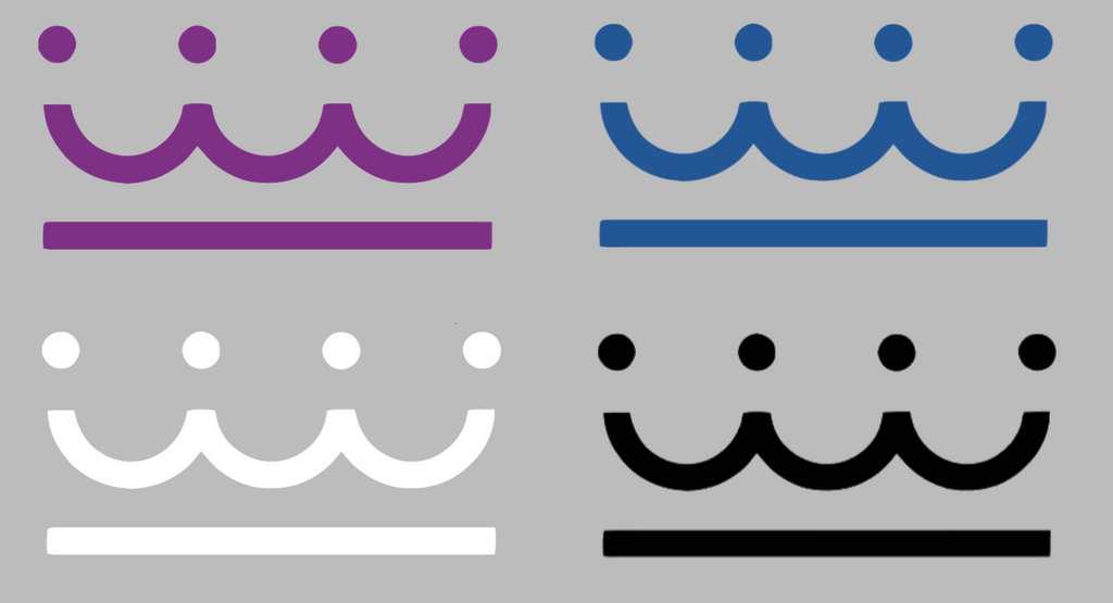 Kansas City Royals City Connect 2.0 Crown Logo Premium DieCut Vinyl Decal PICK COLOR & SIZE