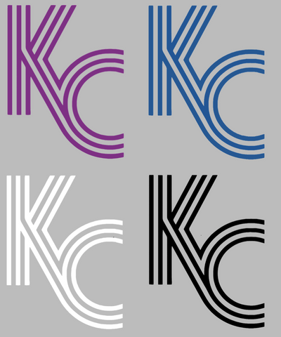 Kansas City Royals City Connect 2.0 KC Logo Premium DieCut Vinyl Decal PICK COLOR & SIZE