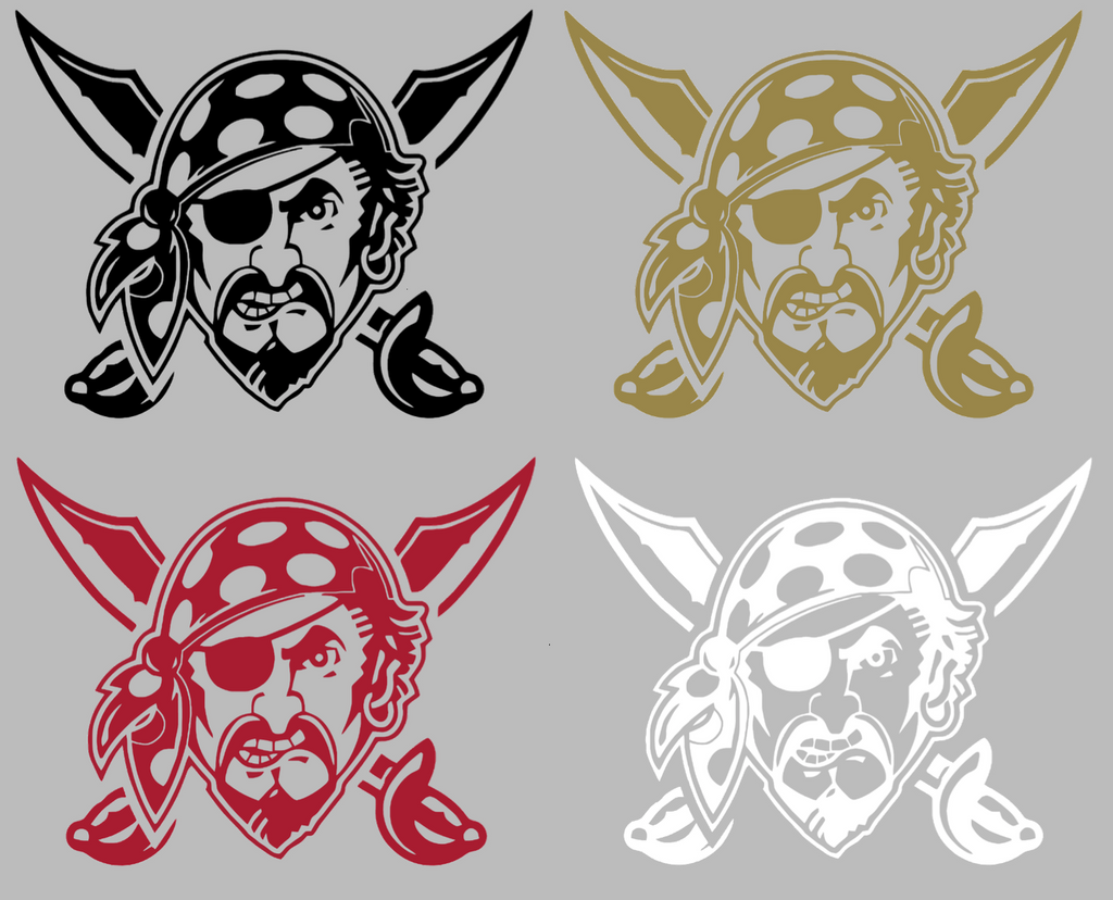 Pittsburgh Pirates City Connect 2.0 Team Logo Premium DieCut Vinyl Decal PICK COLOR & SIZE