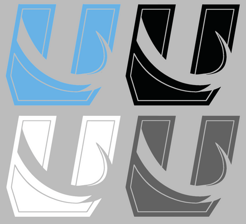 Utah Mammoth U Logo Premium DieCut Vinyl Decal PICK COLOR & SIZE