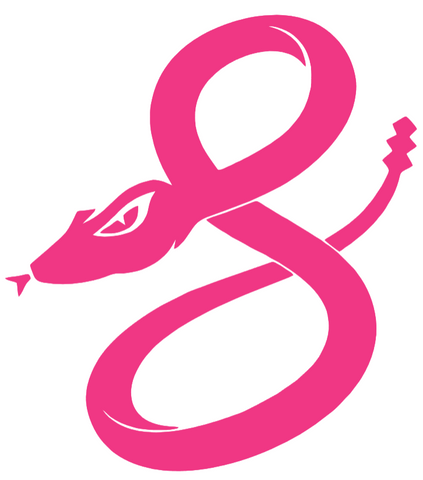 Arizona Diamondbacks Hot Pink City Connect Snake Logo Premium DieCut Vinyl Decal PICK SIZE