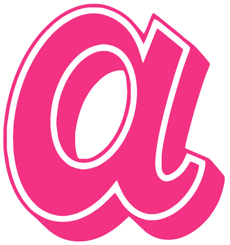 Atlanta Braves Hot Pink City Connect 2.0 A Logo Premium DieCut Vinyl Decal PICK SIZE