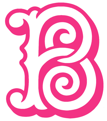 Baltimore Orioles HOT PINK City Connect 2.0 B Logo Premium DieCut Vinyl Decal PICK SIZE