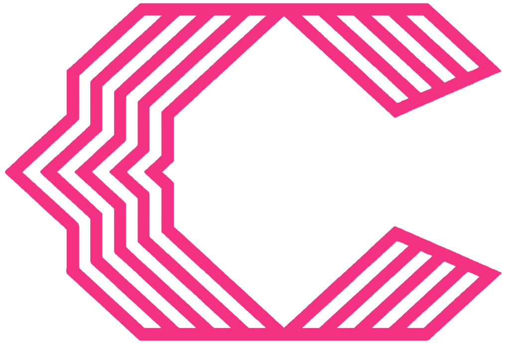Cincinnati Reds HOT PINK City Connect C Logo Premium DieCut Vinyl Decal PICK SIZE