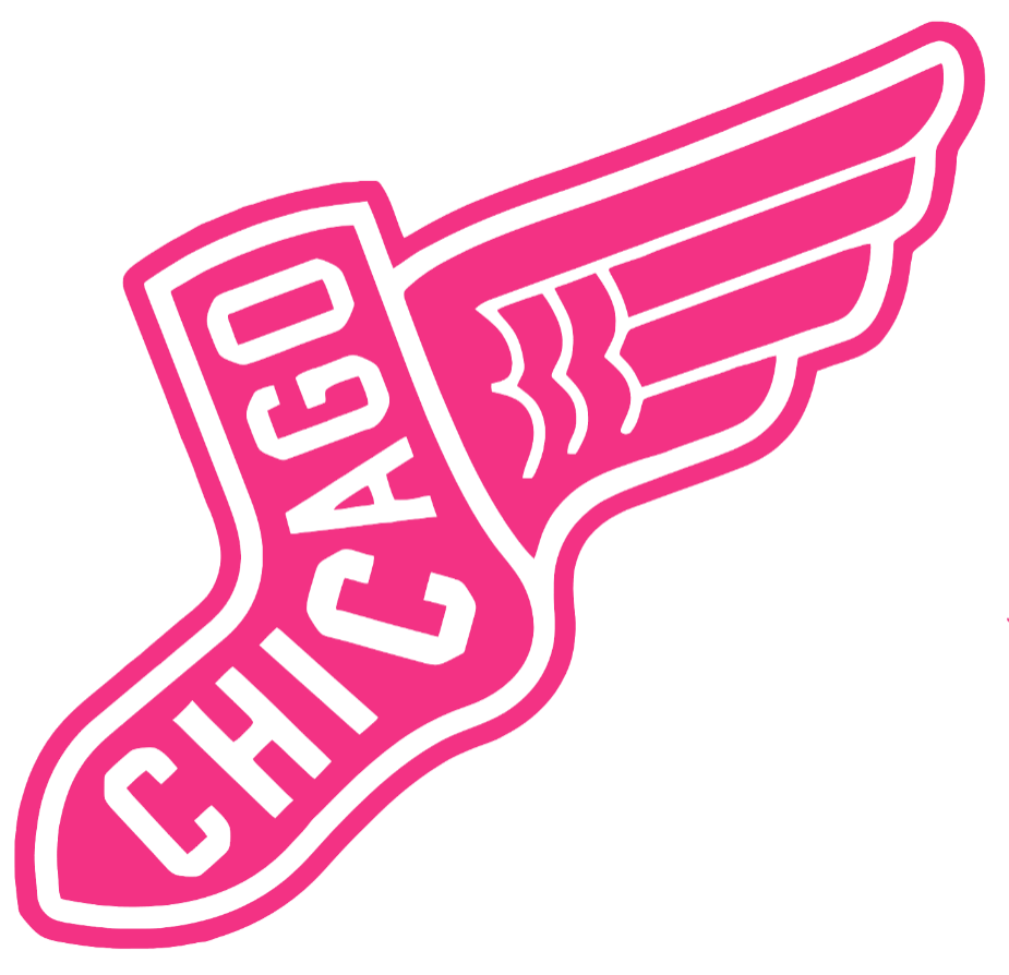 Chicago White Sox HOT PINK City Connect 2.0 Team Logo Premium DieCut Vinyl Decal PICK SIZE