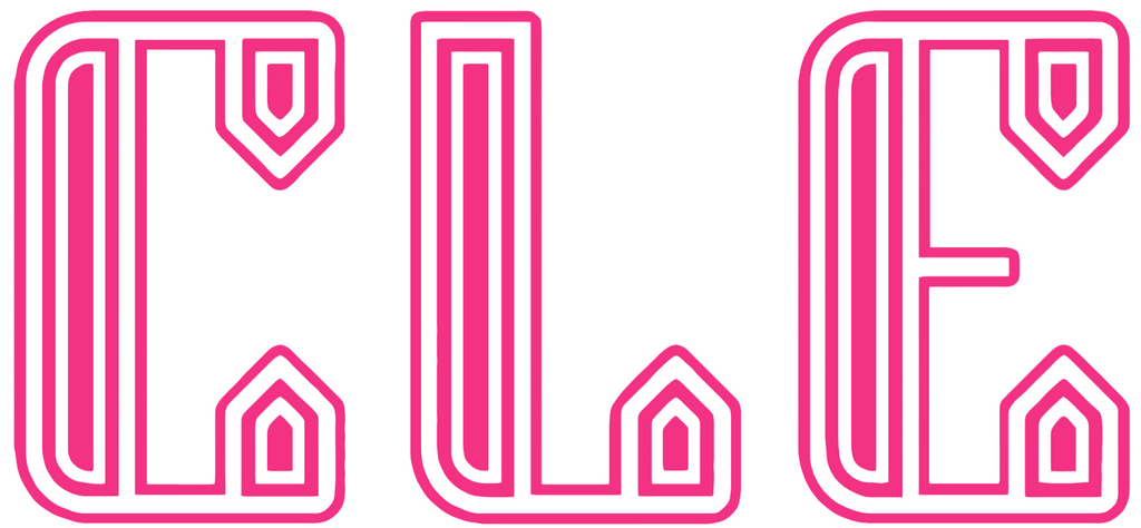 Cleveland Guardians HOT PINK City Connect Team Logo Premium DieCut Vinyl Decal PICK COLOR & SIZE