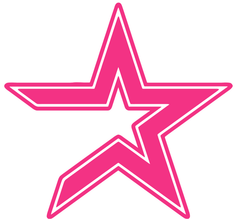 Houston Astros Hot Pink Retro Throwback 2000s-2010s Logo Premium DieCut Vinyl Decal PICK SIZE