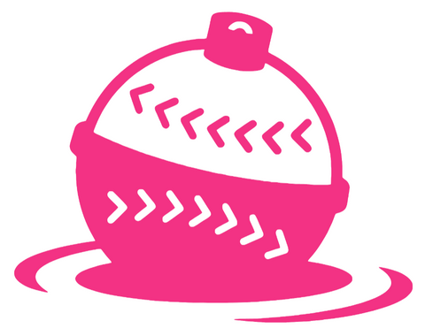Milwaukee Brewers Hot Pink City Connect 2.0 Bobber Logo Premium DieCut Vinyl Decal PICK SIZE