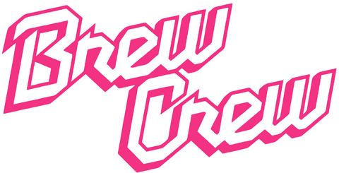 Milwaukee Brewers Hot Pink City Connect Brew Crew Logo Premium DieCut Vinyl Decal PICK SIZE