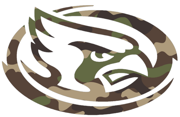 Iowa State Cyclones Woodland Camo Camouflage Mascot Logo Premium DieCut Vinyl Decal PICK SIZE