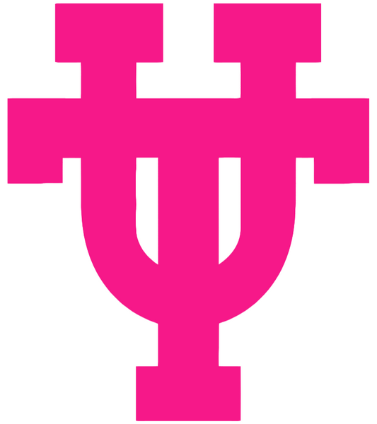 Texas Longhorns Hot Pink Alternate UT Logo Premium DieCut Vinyl Decal PICK SIZE